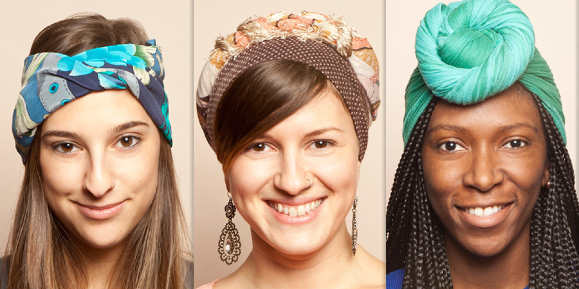 3 Ways To Tie A Head Scarf Explained In S Huffpost