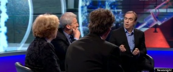 hitchens newsnight