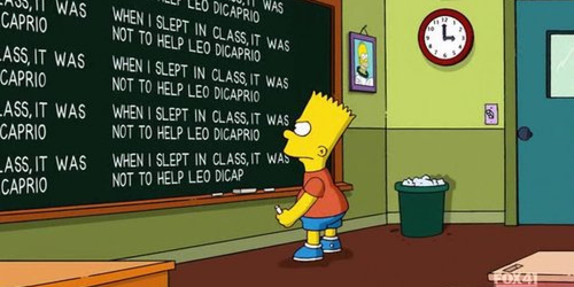 24 Bart Chalkboards For The 24th Anniversary Of 'The Simpsons' HuffPost