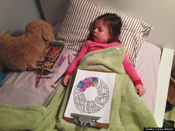 Meet Roozle, The Little Girl Who Draws Herself To Sleep
