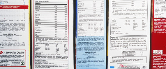 food label ingredients