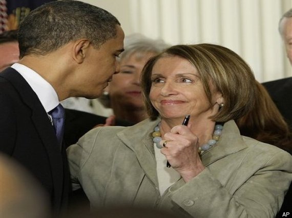 Pelosi Obama