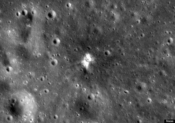 Nouveau cratère d'impact sur ​​la Lune ! O-NASA-570