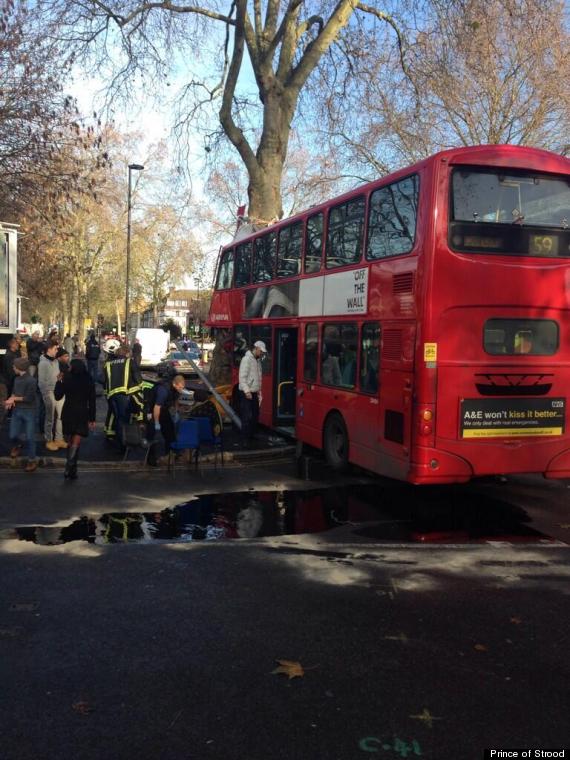 london bus crash