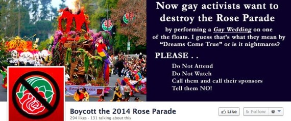 gay wedding 2014 rose parade 