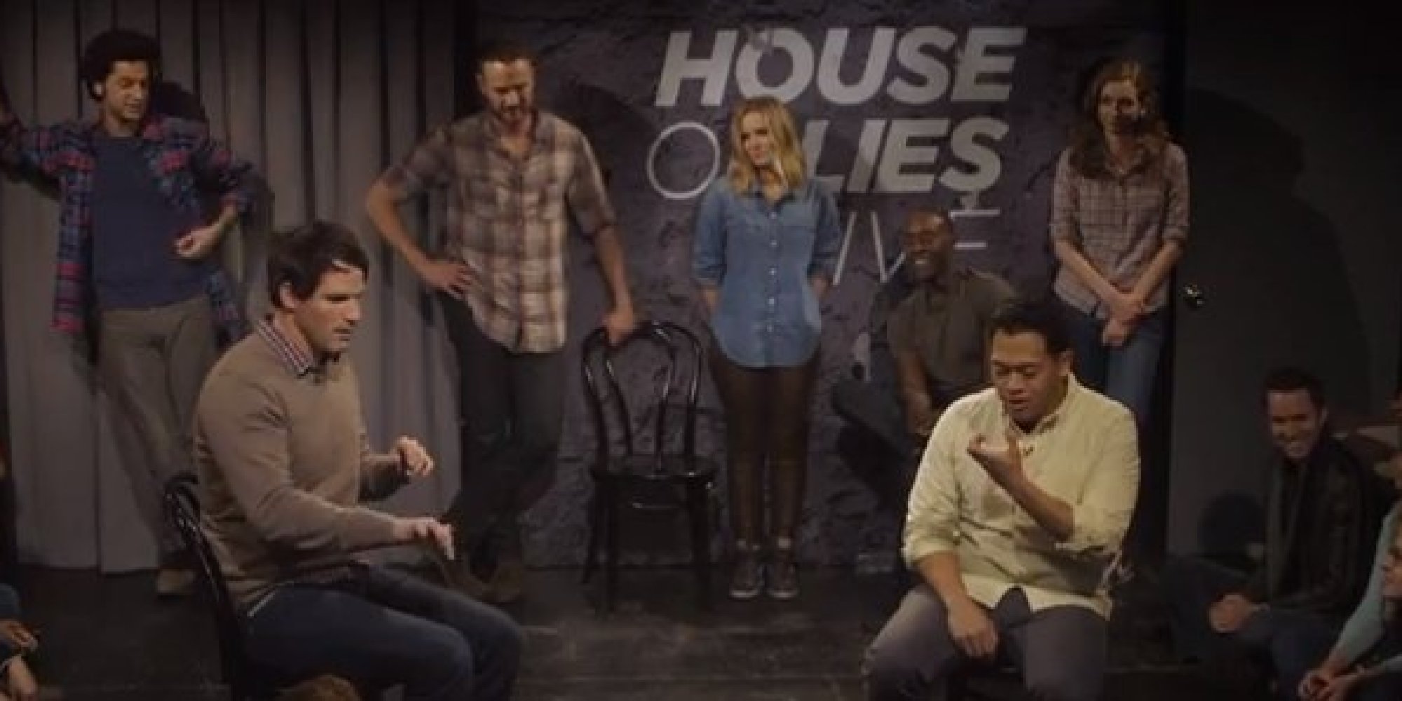 Watch Kristen Bell And The Rest Of The Cast In The House