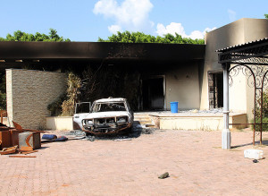Benghazi September Compound Burned