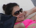 Katie Holmes Rocks A Hot Pink Bikini In Miami