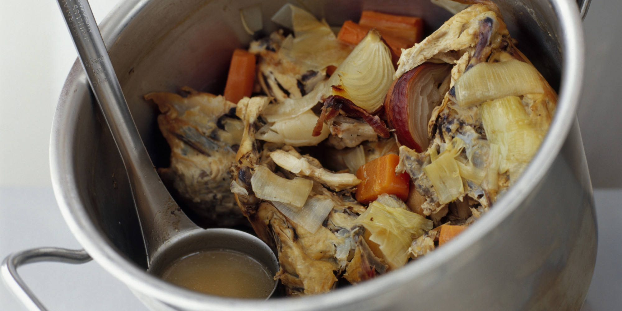 Homemade Chicken Broth from Scratch HuffPost