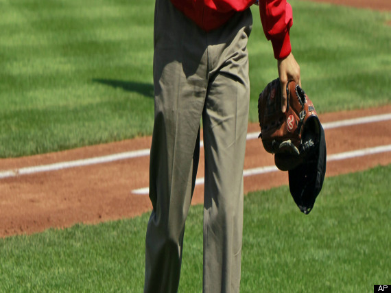 Obama First Pitch Video