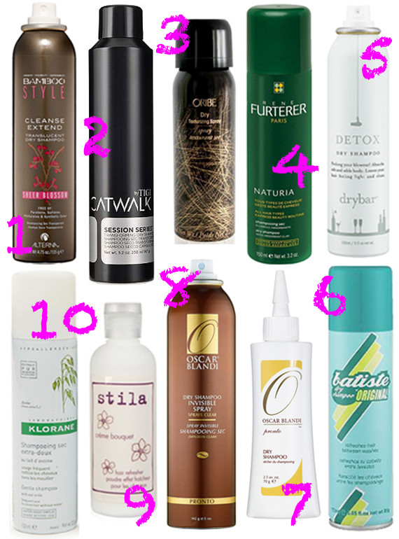 Best Dry Shampoos The Top 10 Products To Hide Your Greasy Hair HuffPost