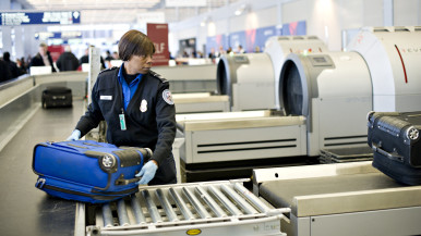 TSA checking bag