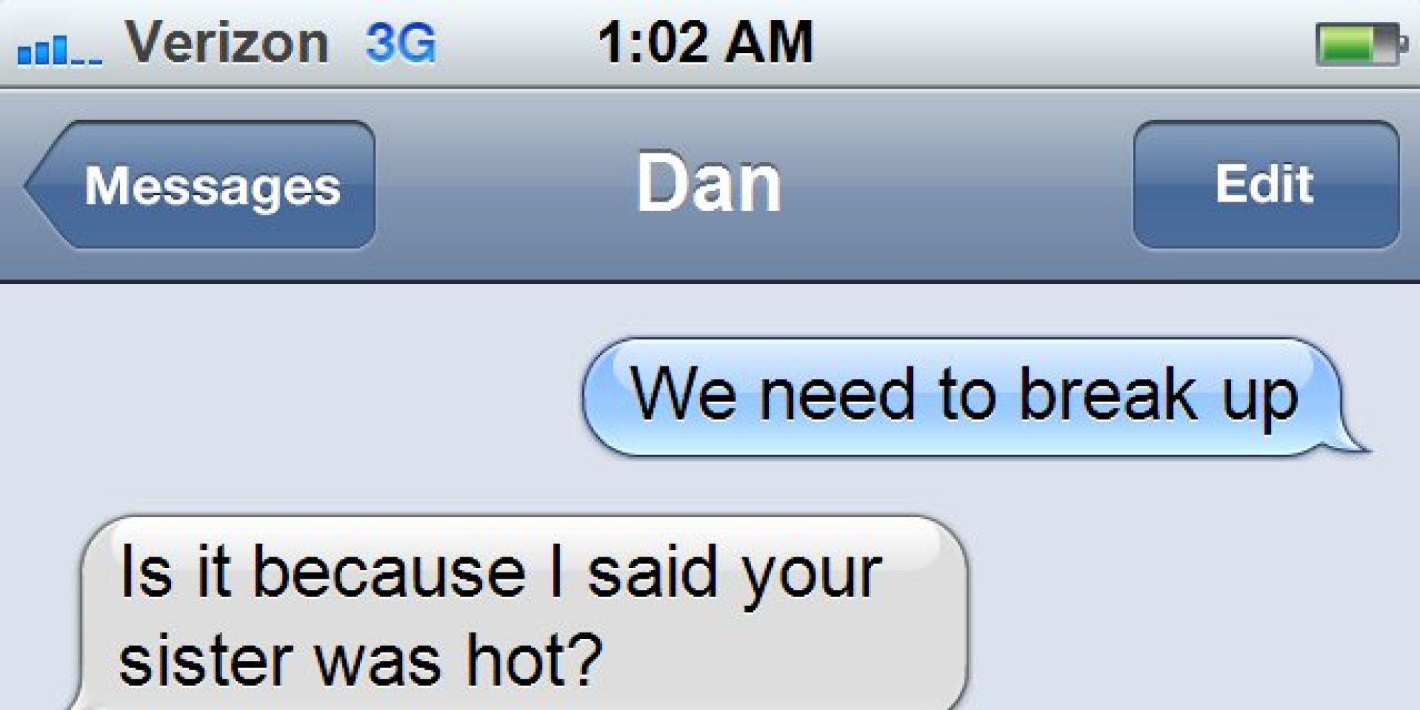 10 Times It's OK To Dump Someone Over Text Message
