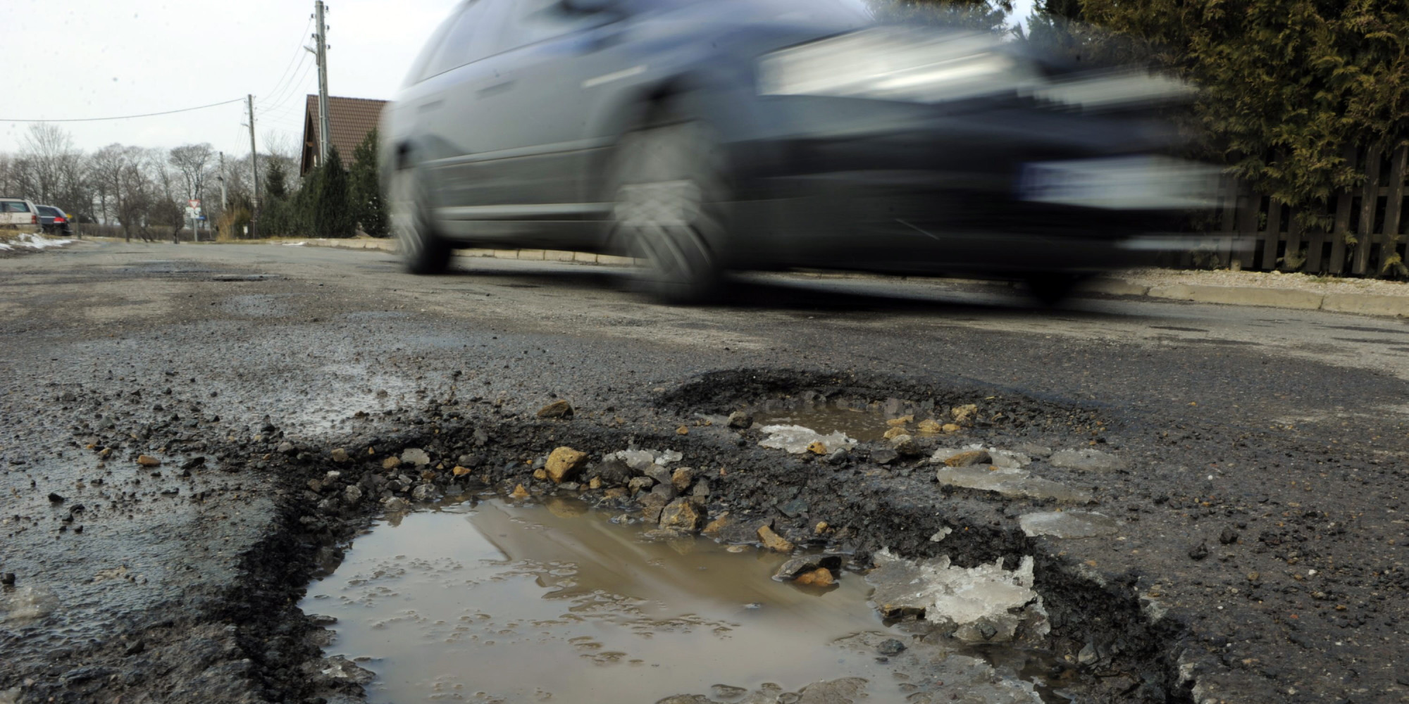 City Of Chicago Unveils Very First Pothole Tracker HuffPost