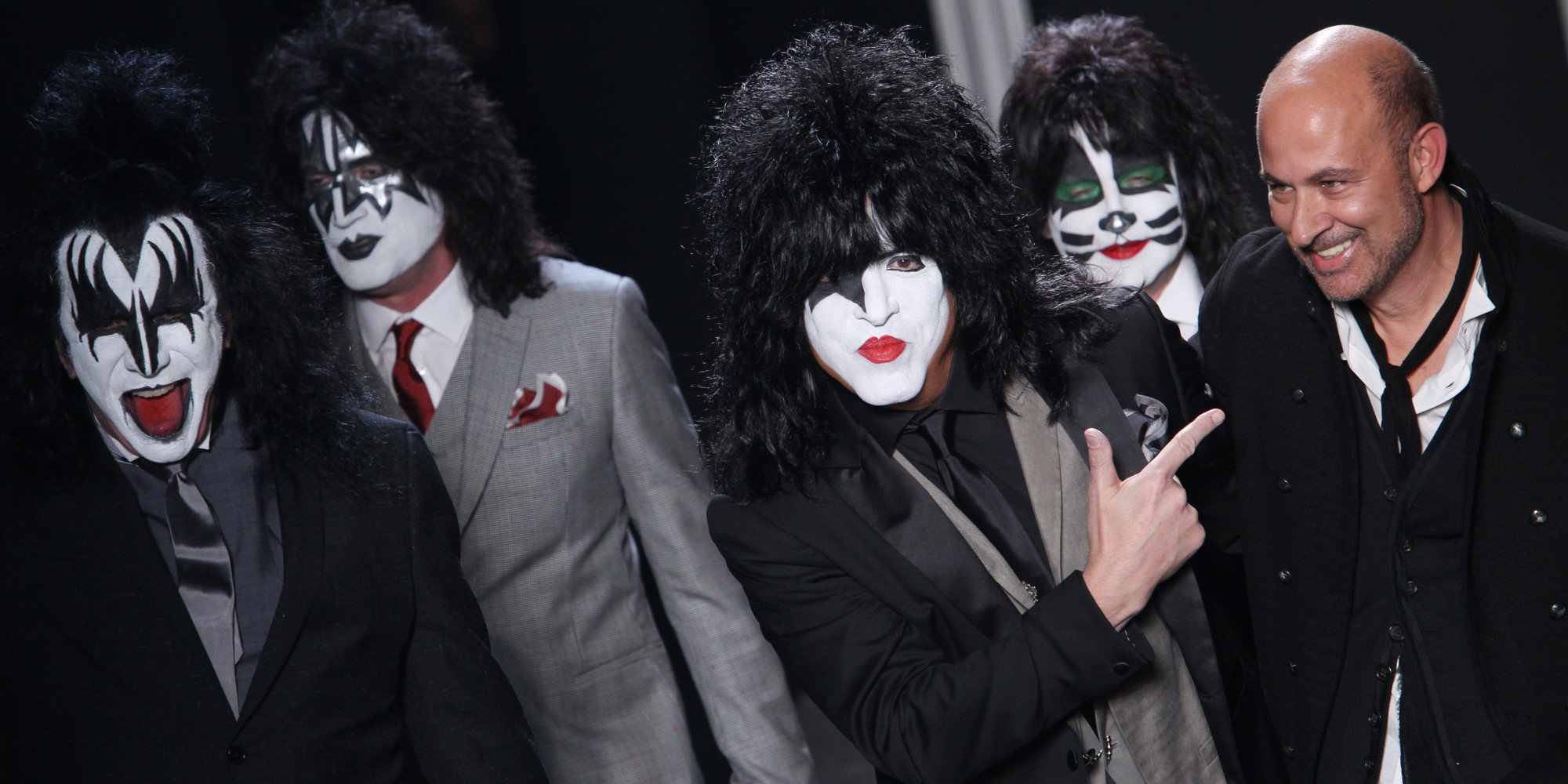 Kiss Crashes Milan Fashion Week At John Varvatos Show (PHOTOS)