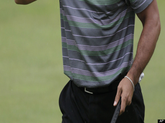 Masters 2010 Day 1: Tiger Woods...