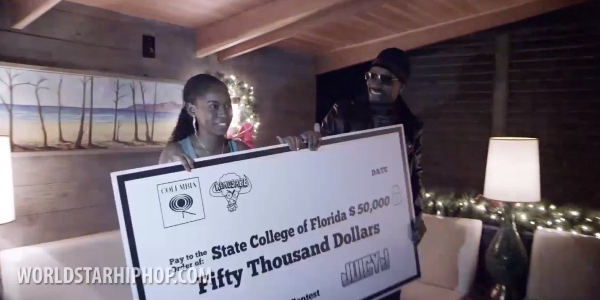 Single Mom Wins Juicy J's Twerking Scholarship Without Having To Twerk