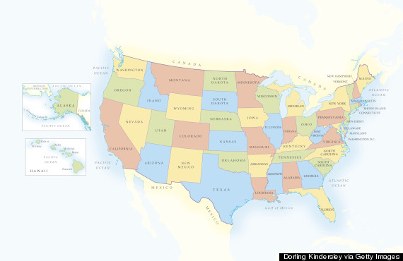 map of united states