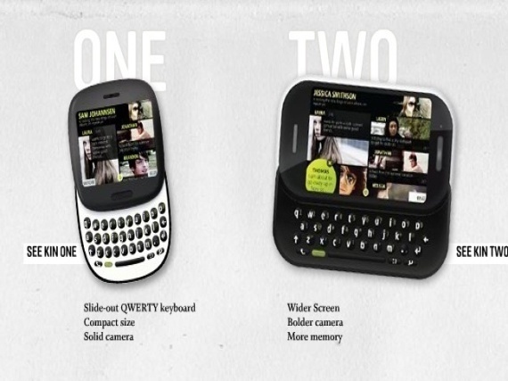New Microsoft Phone Kin One Kin Two