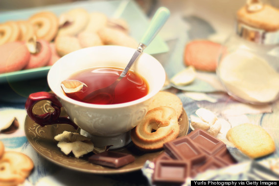 chocolate tea