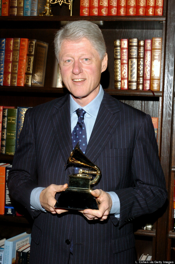 bill clinton grammys