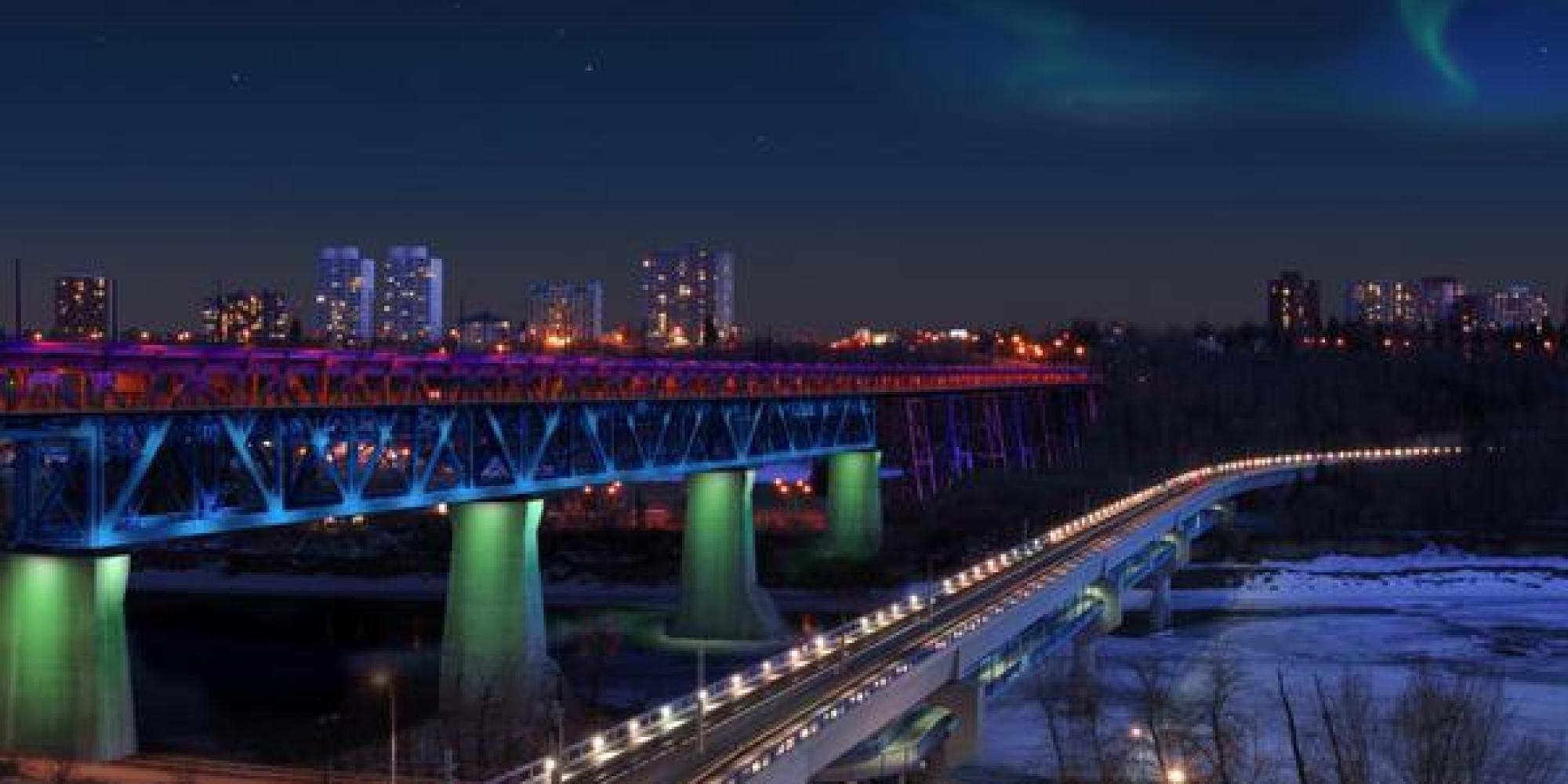 Edmonton's Light The Bridge Project Stirs Debate Over What Is Art