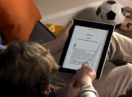 children's e-books, touch screen