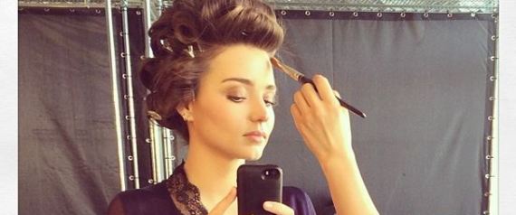 Miranda Kerr Posts Sexy Lingerie Selfie On Instagram Miranda Kerr Instagram