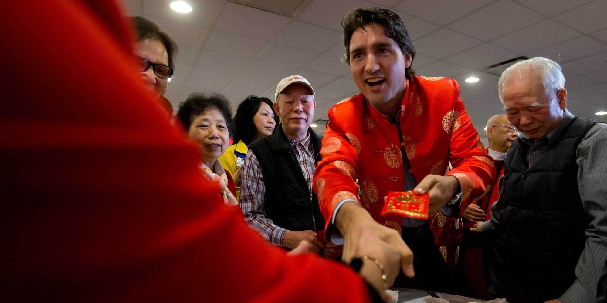Image result for Trudeau loves Chinese