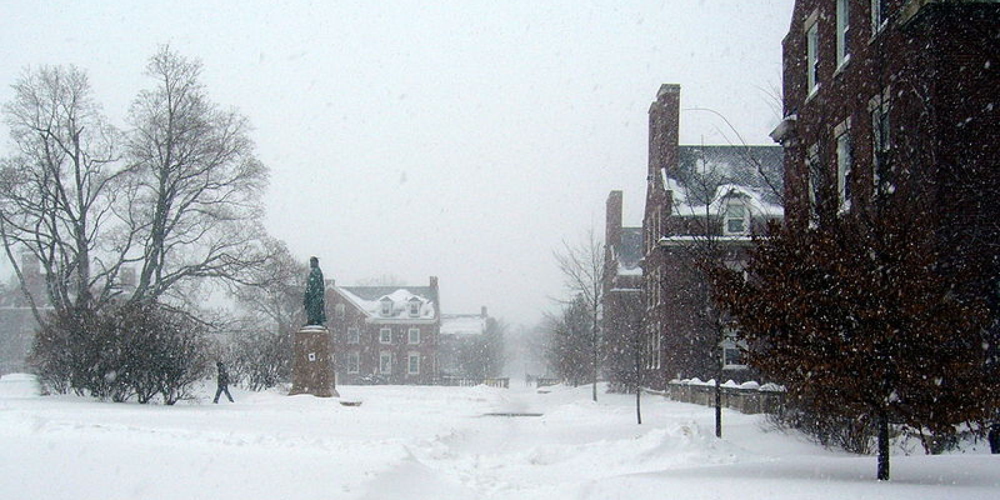The 10 Snowiest Colleges In The Country According To AccuWeather HuffPost