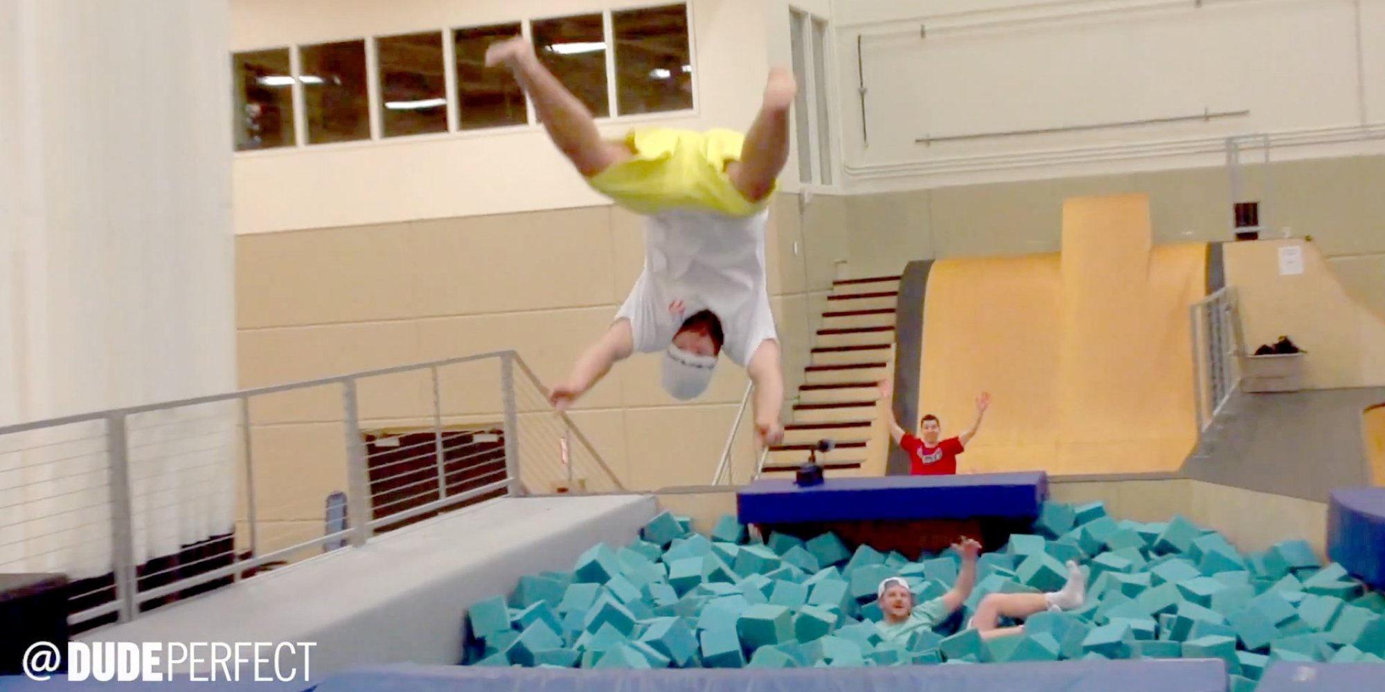 Dude Perfect Does Some Insane Winter OlympicInspired Tricks (VIDEO