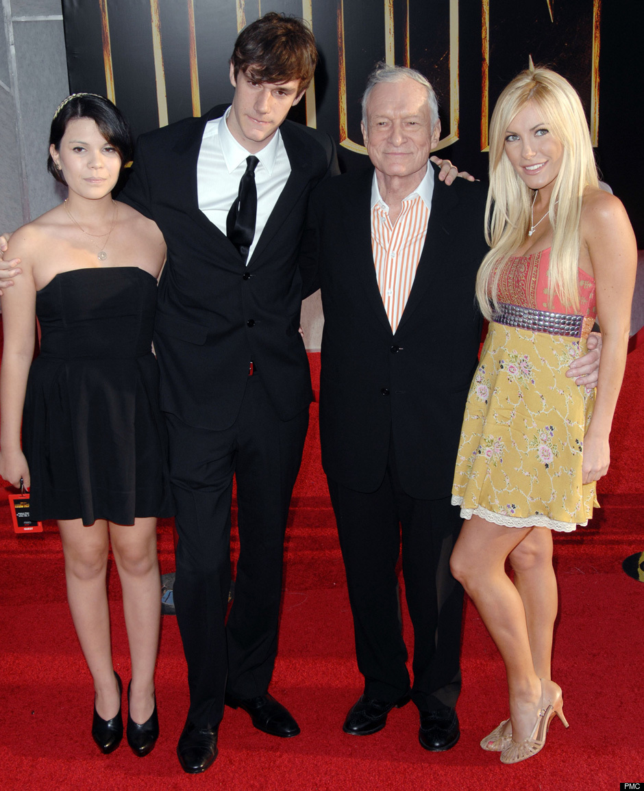 Hugh Hefner Brings Son Cooper To 'Iron Man 2' Premiere (PHOTO) | HuffPost