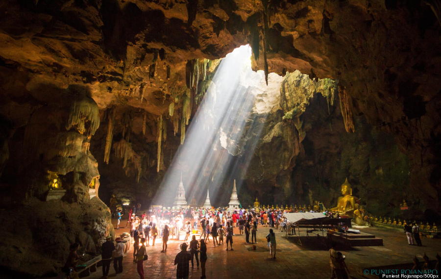 Buddhist Cave Temples Are Jaw-Droppingly Gorgeous O-TEMPLE-CAVE-THAILAND-900