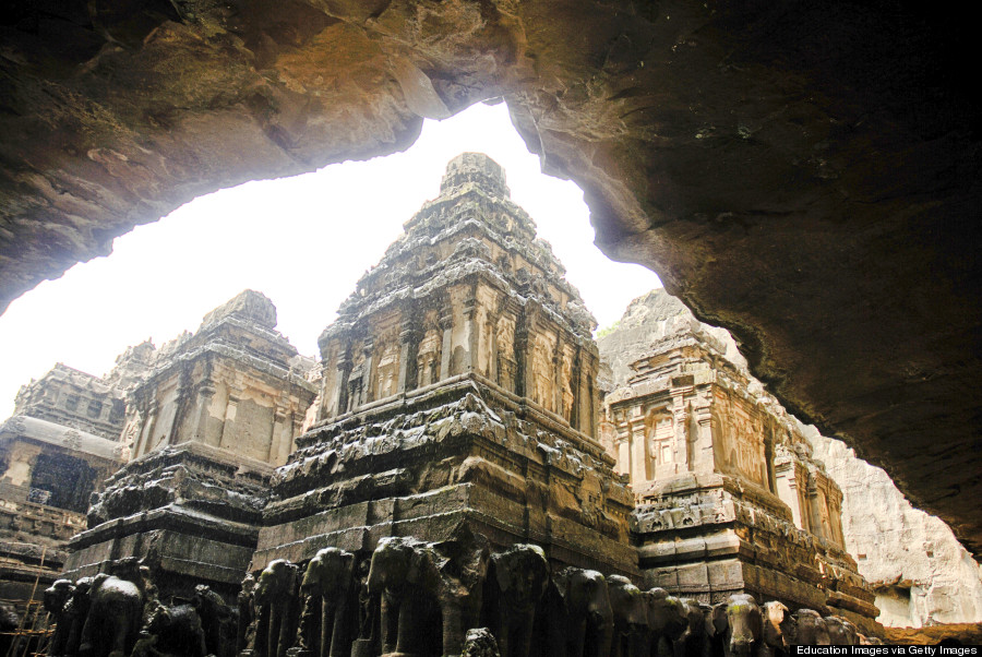 Buddhist Cave Temples Are Jaw-Droppingly Gorgeous O-ELLORA-CAVE-TEMPLE-900