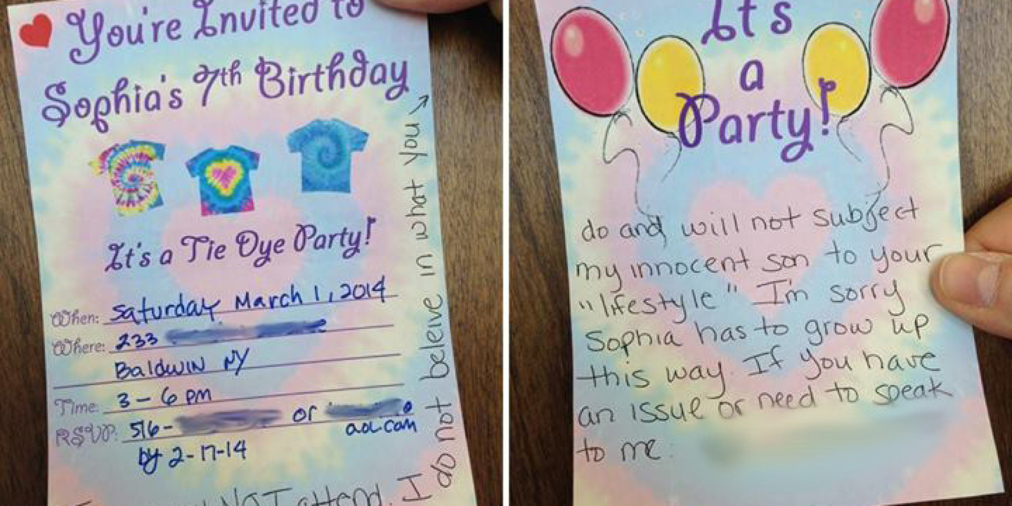 Mom's Response To Birthday Party Invite From Kid With Gay Dads Is A