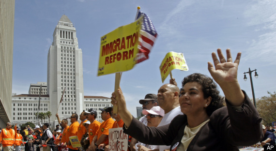 Los Angeles Immigration Rally