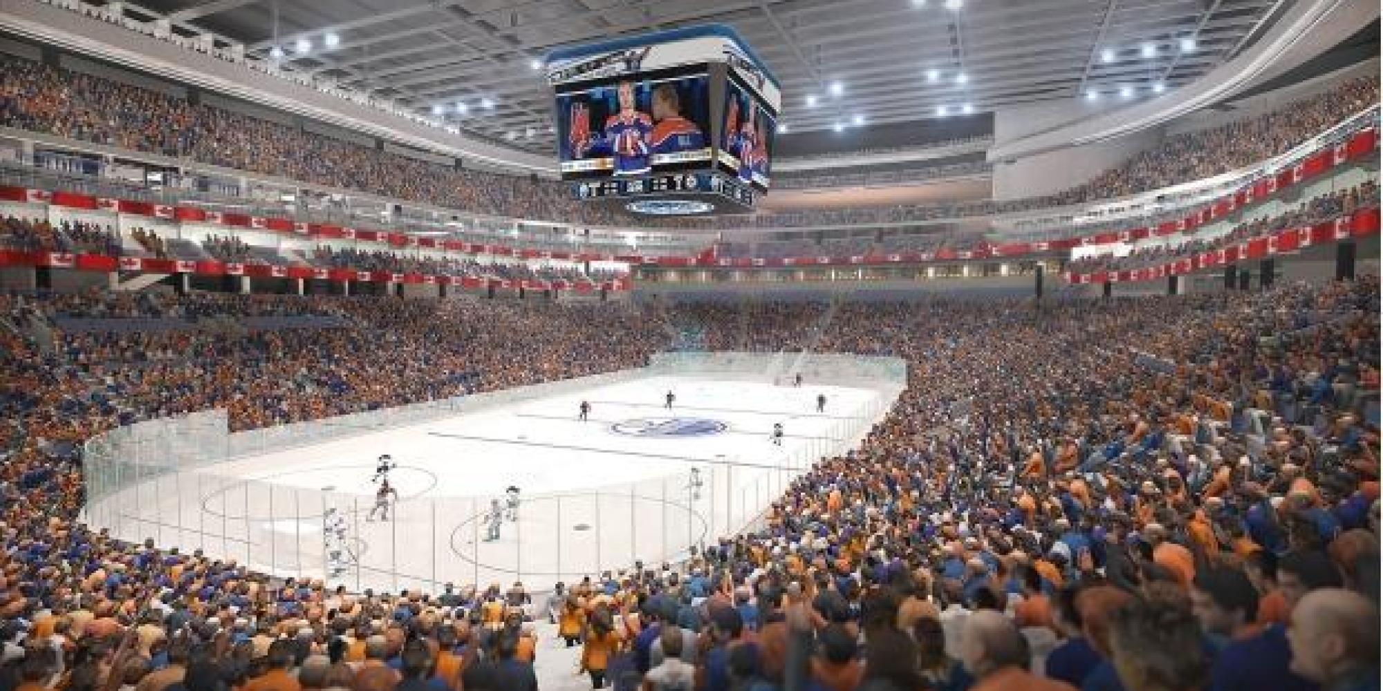 Photos Of New Edmonton Arena Provide Glimpse Of Completed Rogers Place