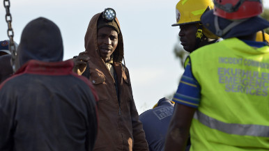 South Africa miner