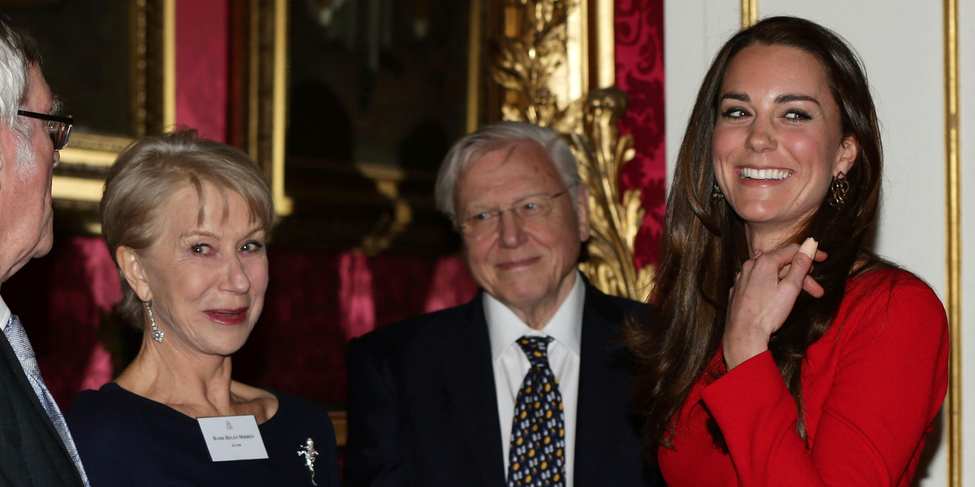 The Queen Welcomes Stars Of UK Stage And Screen At Buckingham Palace