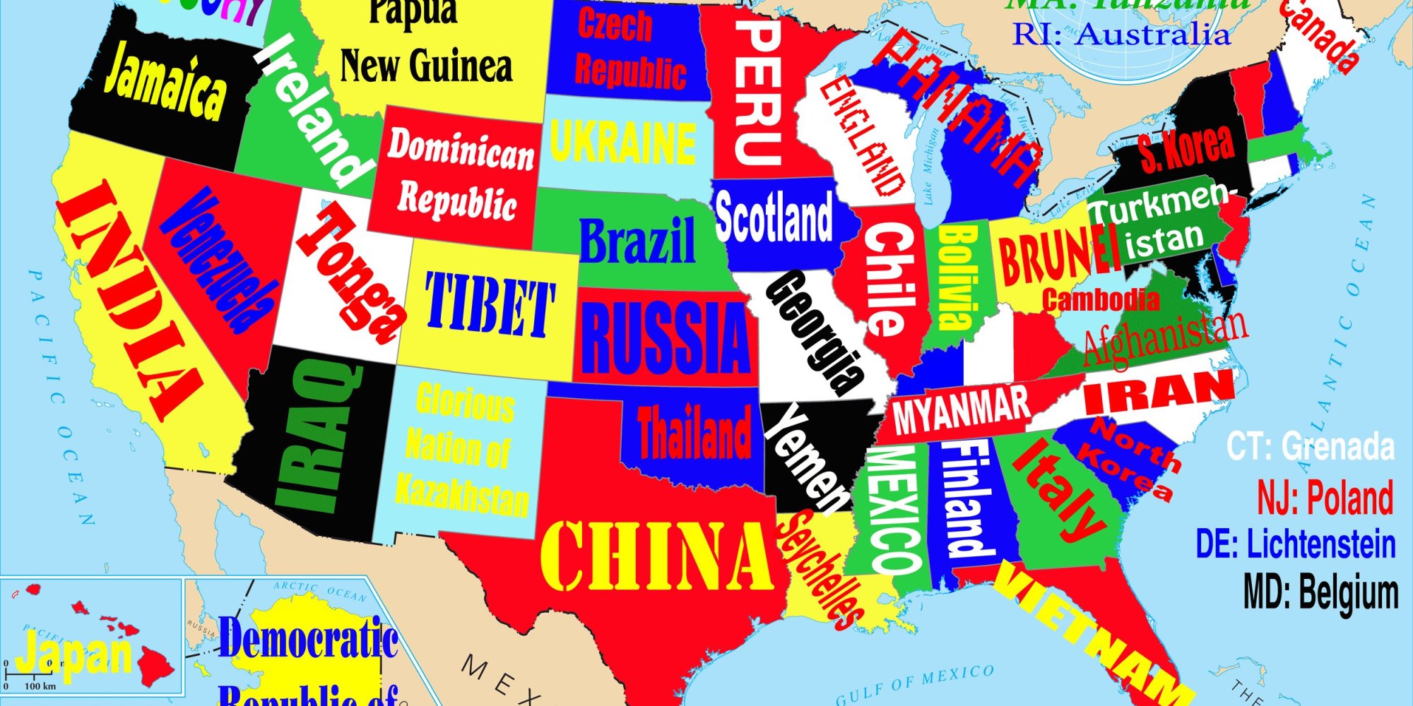 After Seeing This Map Youll Never Look At Your State The Same Way Again Huffpost 