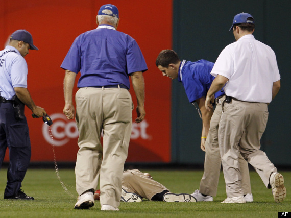 Phillies Fan Tasered