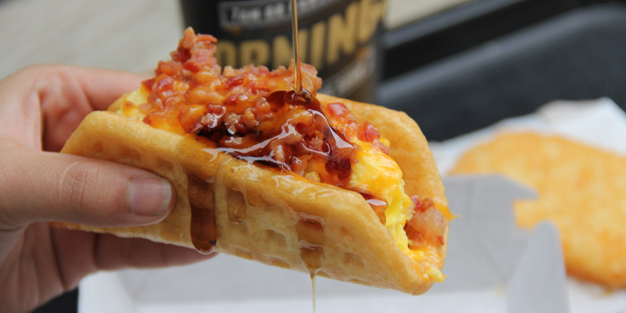 Taco Bell's New Breakfast Menu Will Unleash The Waffle Taco On America