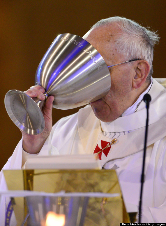 pope francis communion