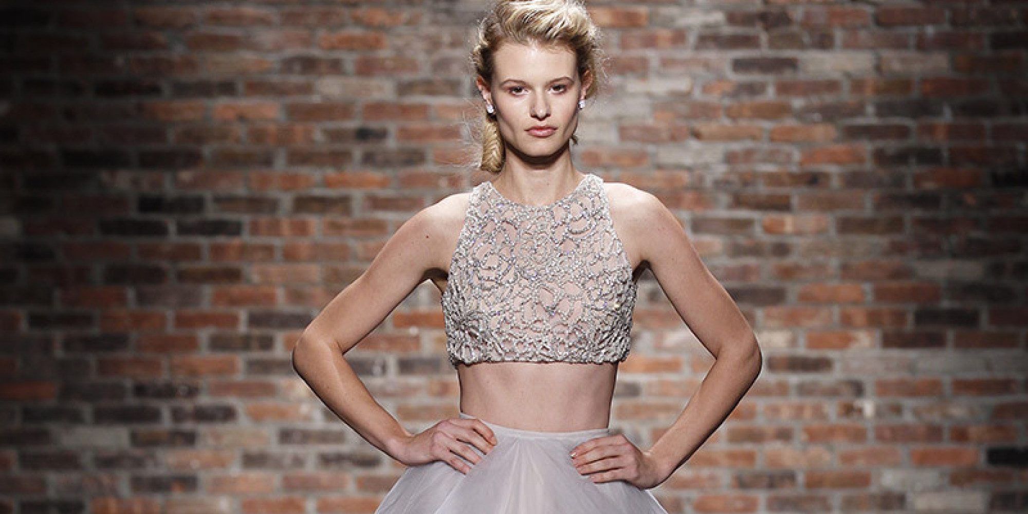 These Risqu Wedding Gowns Are For Daring Brides Only Huffpost