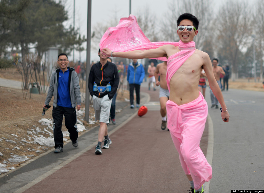 Gallery: Beijing underwear run | Metro UK