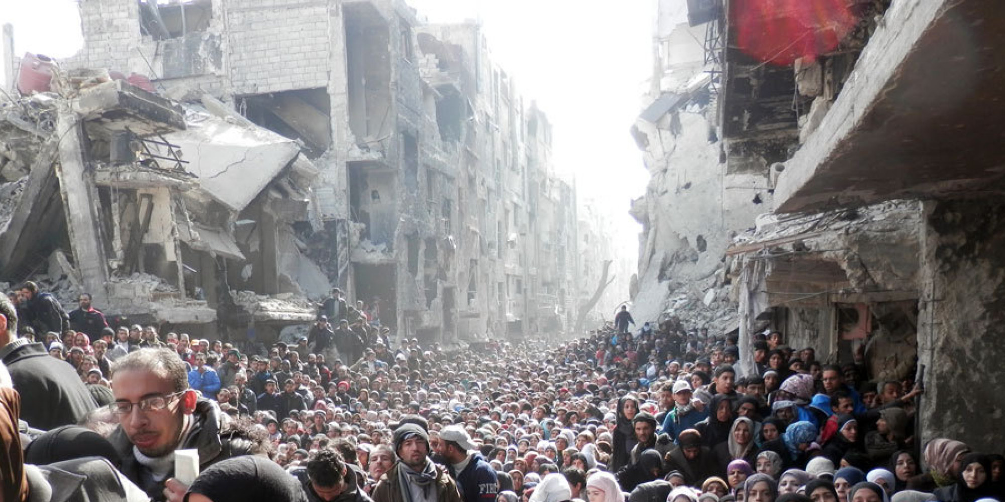 Yarmouk in Schutt und Asche - Das Leid der Menschen im syrischen ...