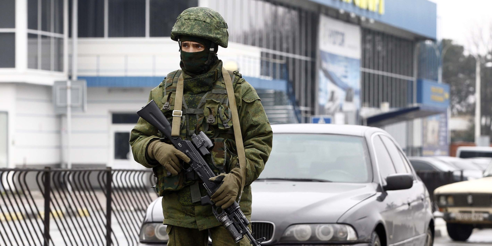 Ukraine Accuses Russia Of 'Armed Invasion' Of Crimea, As Militants