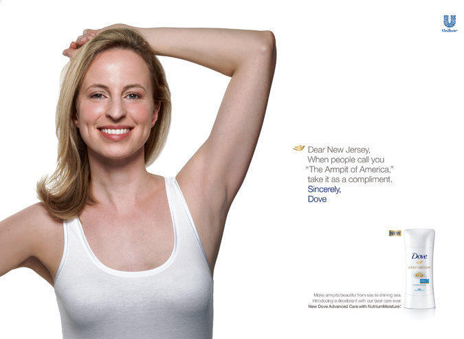 Dove Pulls Ad Calling New Jersey The Armpit Of America Huffpost