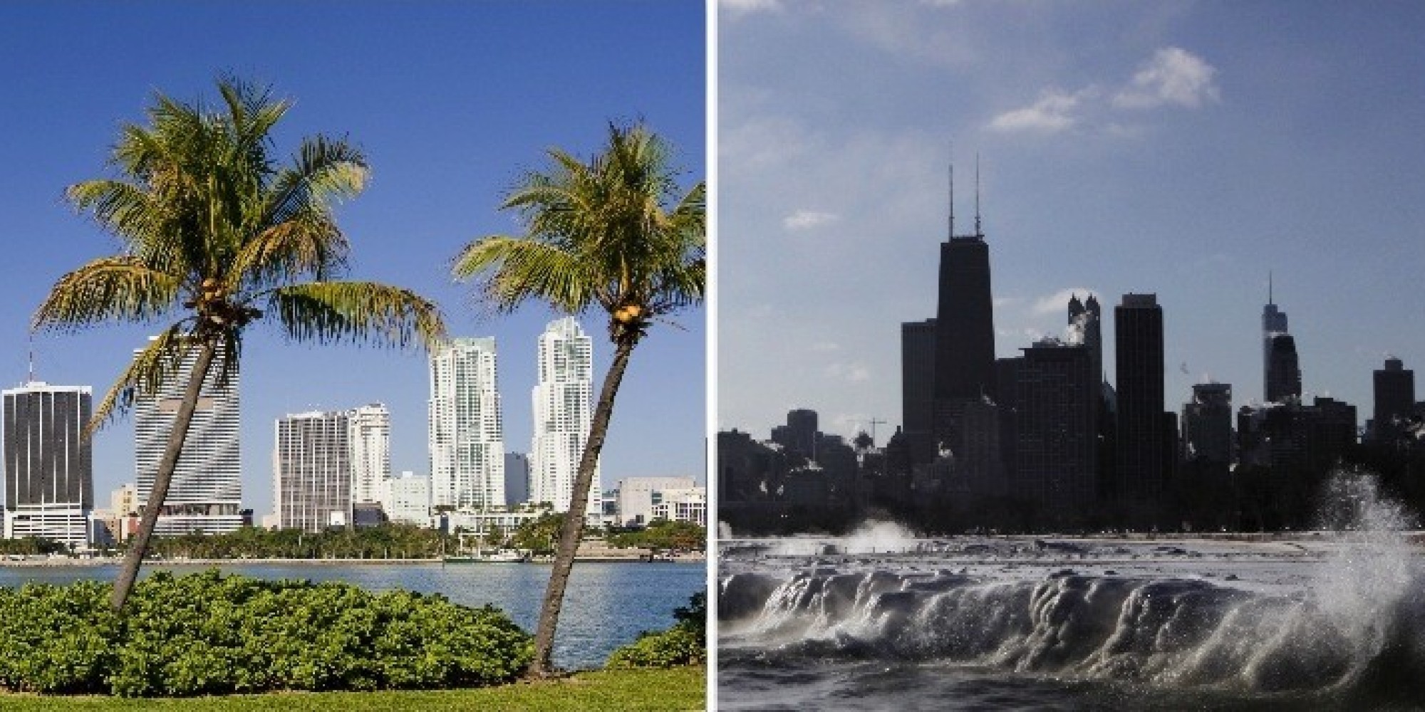 Chicago And Miami Had WILDLY Different Winters | HuffPost