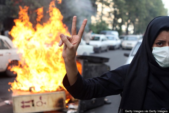 student protesters iran